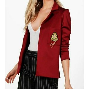 Olivia Badge Tailored Blazer